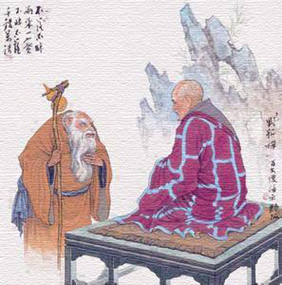 怀海百丈禅师与野狐的公案