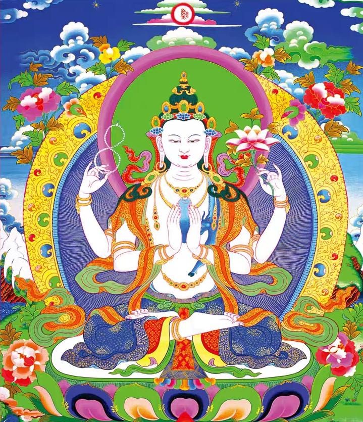 六字真言 (发微妙音 作狮子吼)