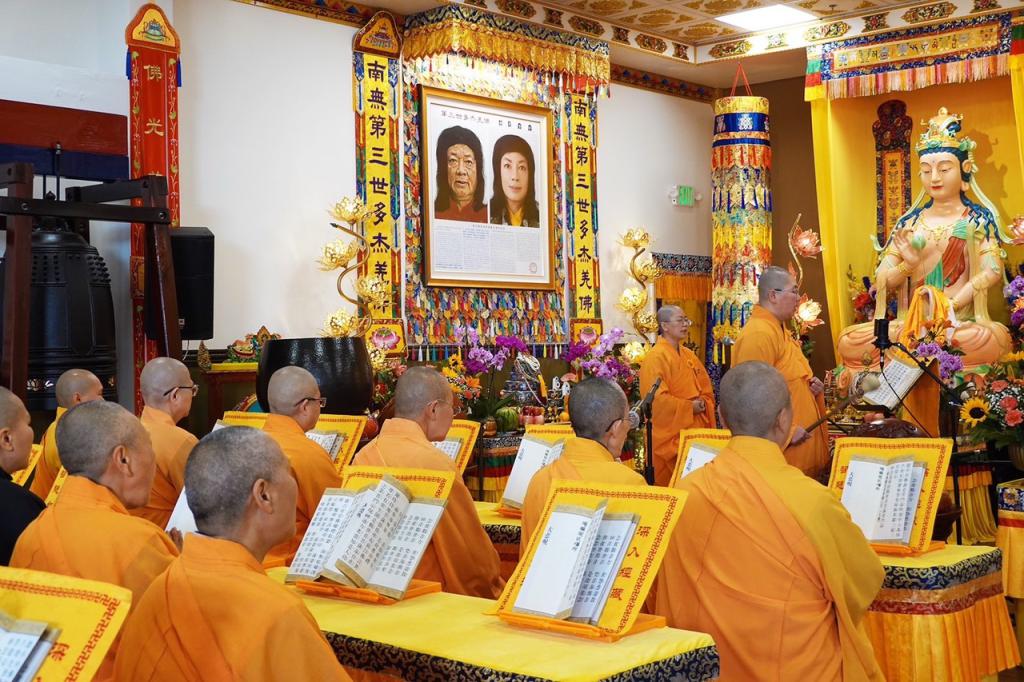 圣迹寺佛音清净入人心 祈福法会引导慈悲与正念