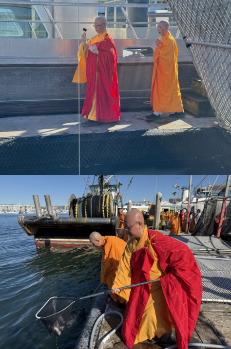 加州各地庆祝「佛定放生日」祈愿世界和平灾难消弭