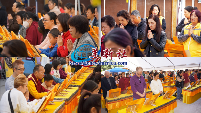 圣蹟寺恭迎南无阿弥陀佛佛诞 梵唄声声祈愿世界和平