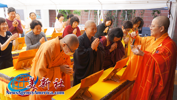 大悲周遍祈愿和平:圣迹寺举办南无观世音菩萨圣诞法会 场面庄严殊胜