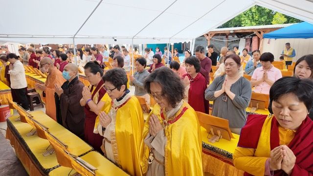 梵音彻云霄 慈心度大千 圣迹寺隆重举行观音菩萨圣诞祈福法会