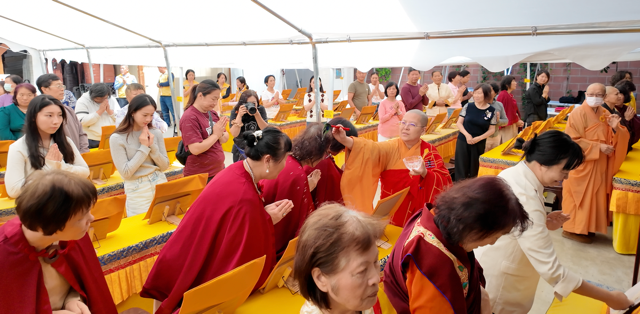 梵音彻云霄 慈心度大千 圣迹寺隆重举行观音菩萨圣诞祈福法会