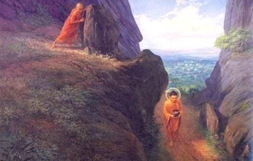 犯五逆罪堕入无间地狱的提婆达多