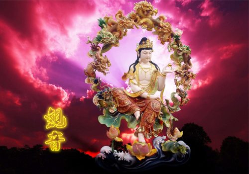 南无观世音菩萨加持,我见到了绿度母