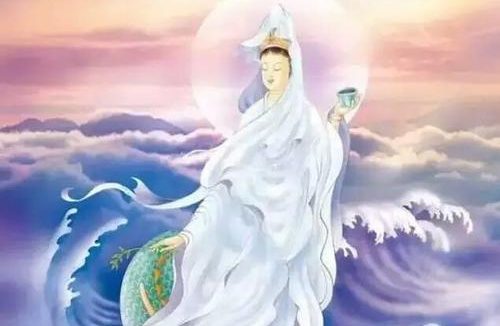 一位和尚送来「赤柽柳叶」治瘟疫,原来他是观世音菩萨化身