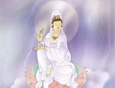 三睹观音菩萨圣像,复蒙阿弥陀佛授记