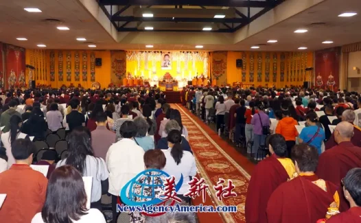 美新社:2025年世界佛子共迎南无羌佛佛诞 各地展开相关庆祝活动
